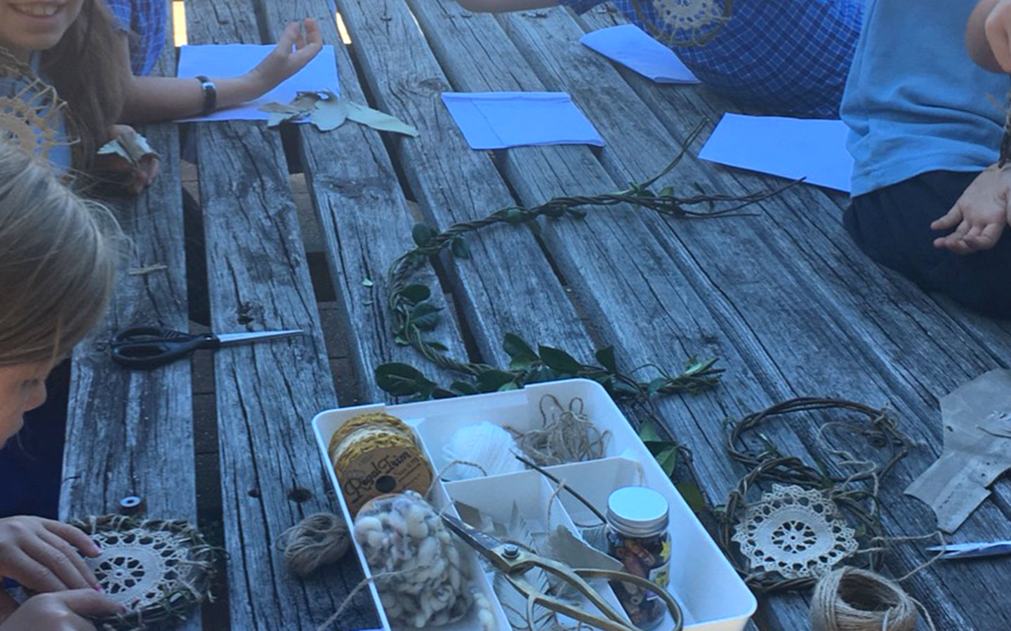 crafternoons - tied up with string - byron bay